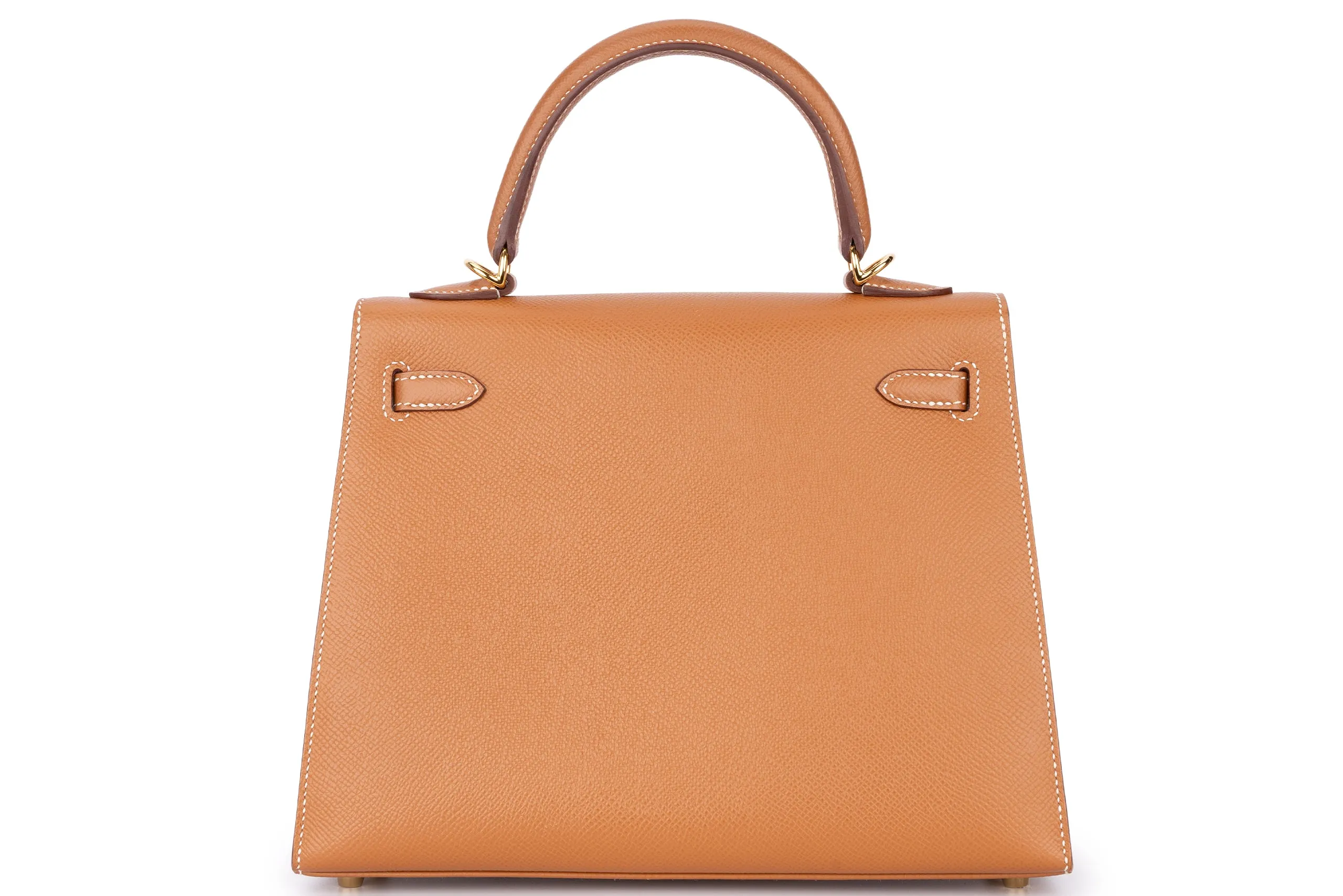 Hermès Kelly 25 Sellier Epsom Gold GHW