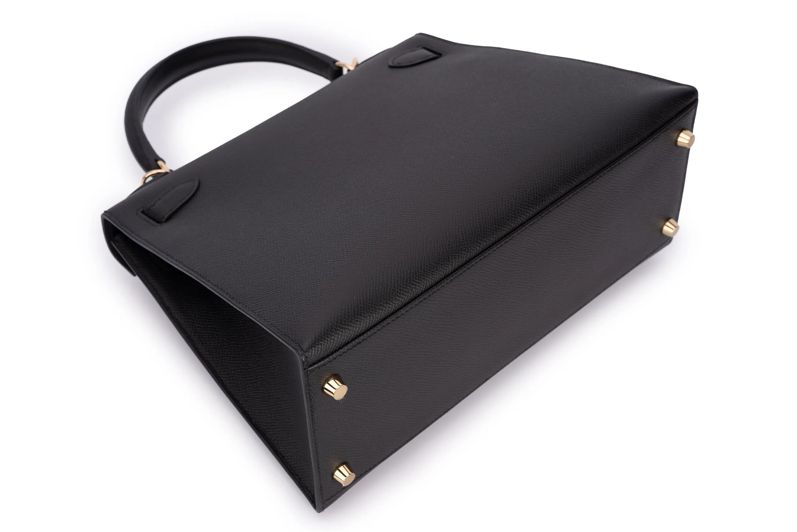 Hermès Kelly 28 Sellier Epsom Black PBHW