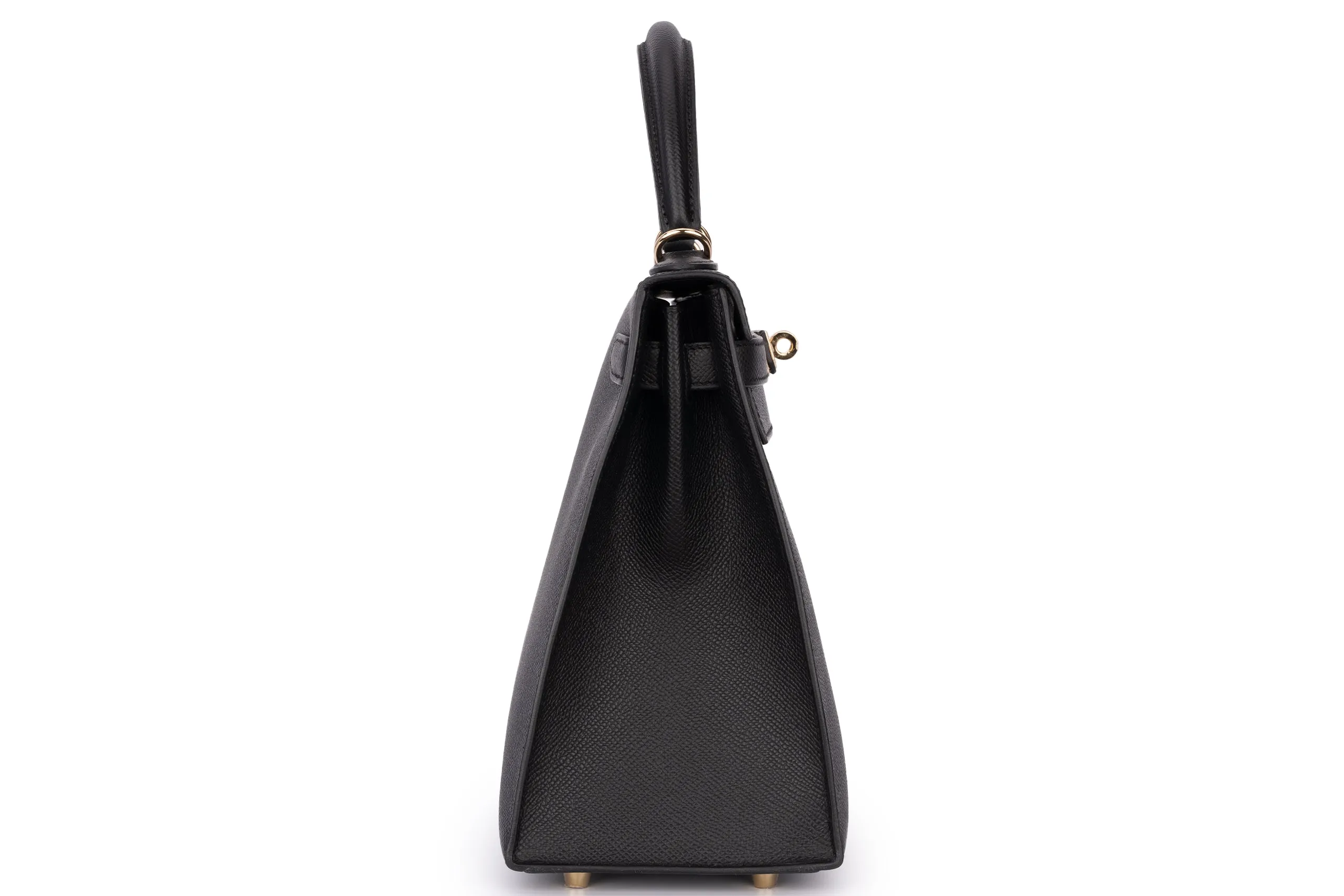 Hermès Kelly 28 Sellier Epsom Black PBHW