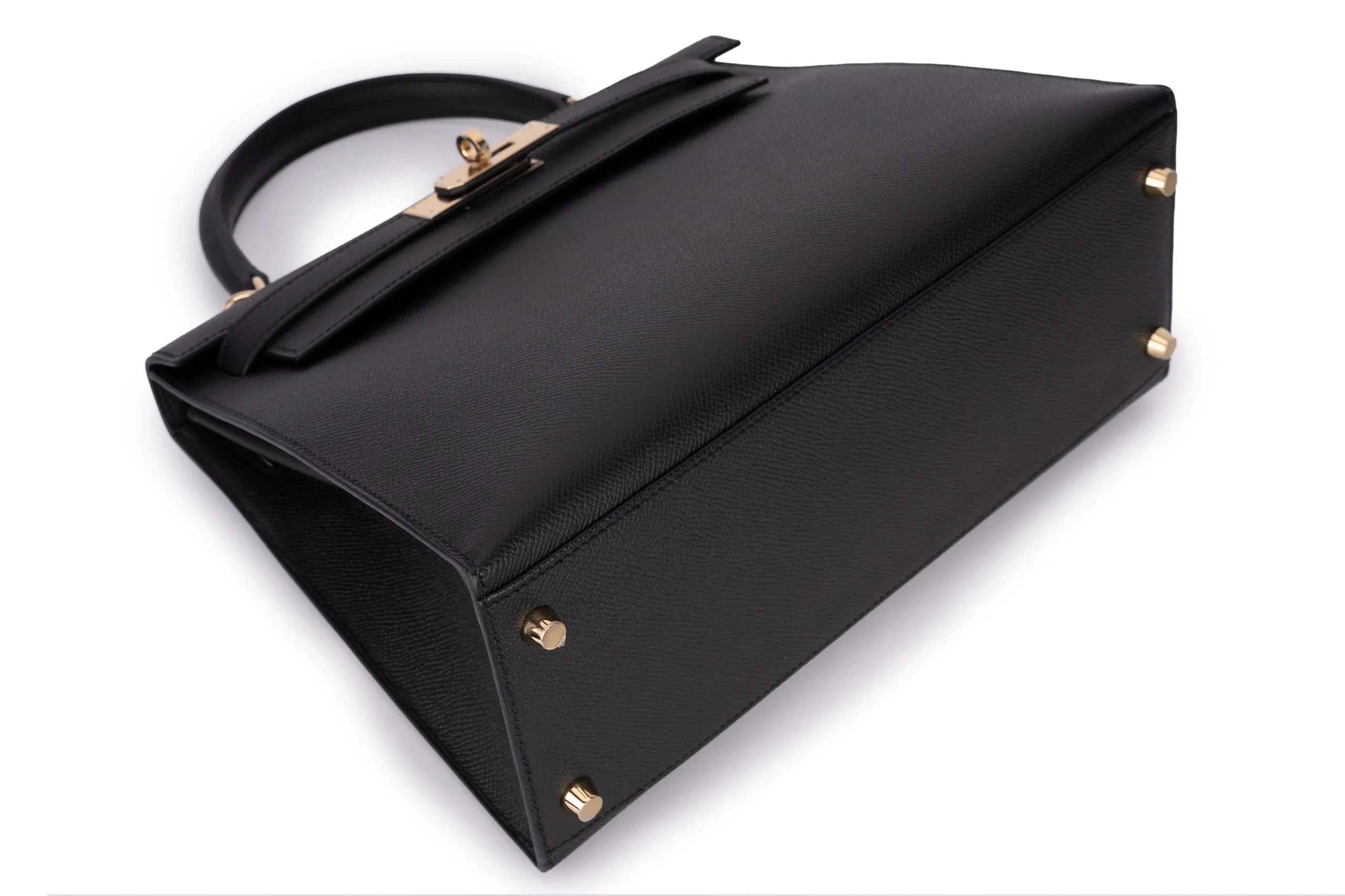 Hermès Kelly 28 Sellier Epsom Black PBHW