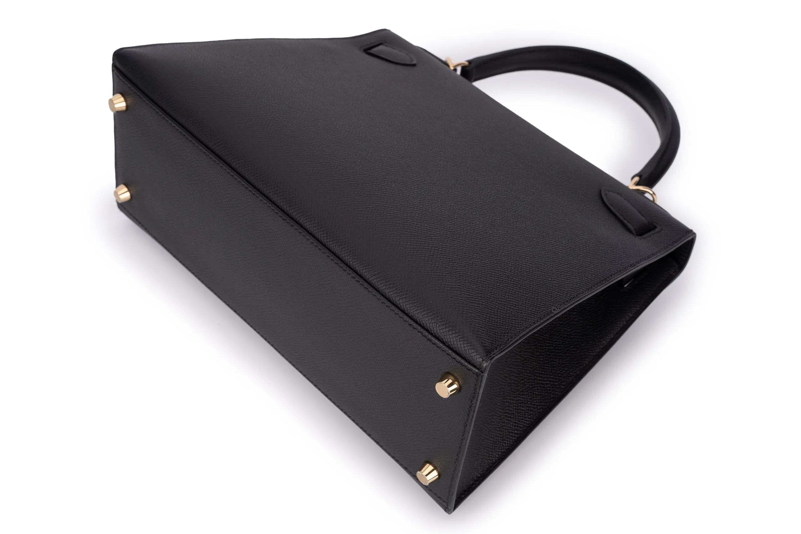 Hermès Kelly 28 Sellier Epsom Black PBHW