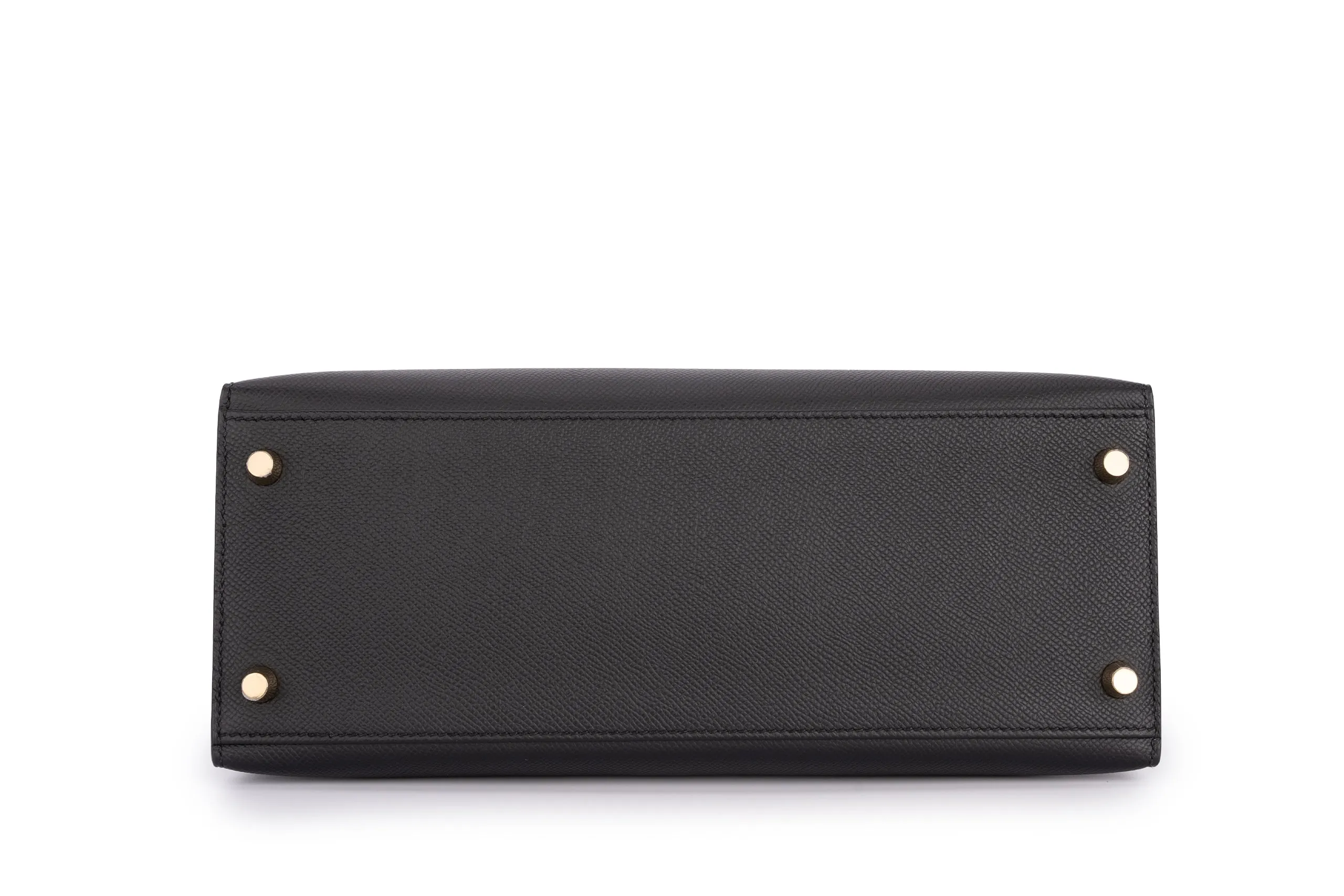 Hermès Kelly 28 Sellier Epsom Black PBHW