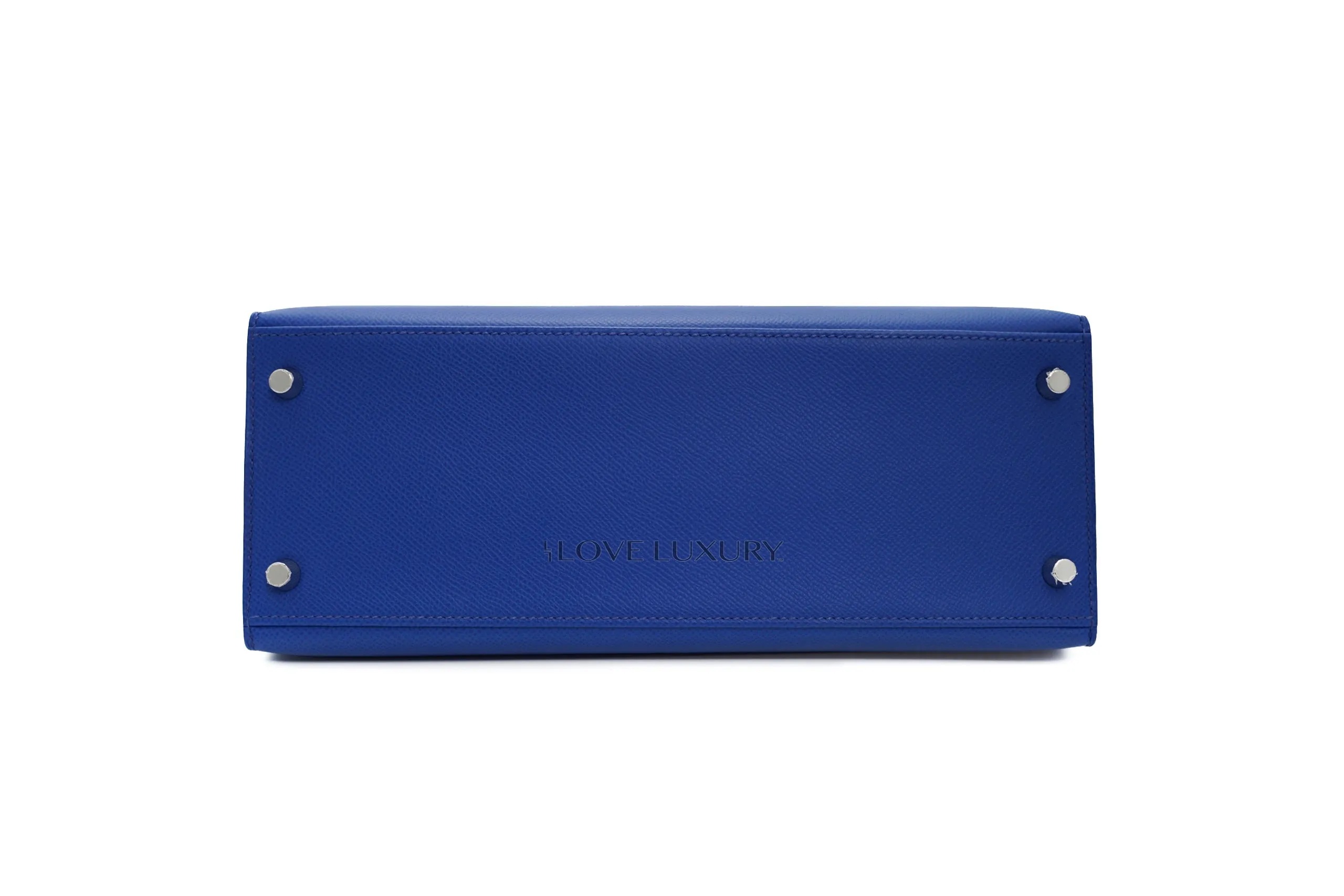 Hermès Kelly 28 Sellier Epsom Royal Blue PHW