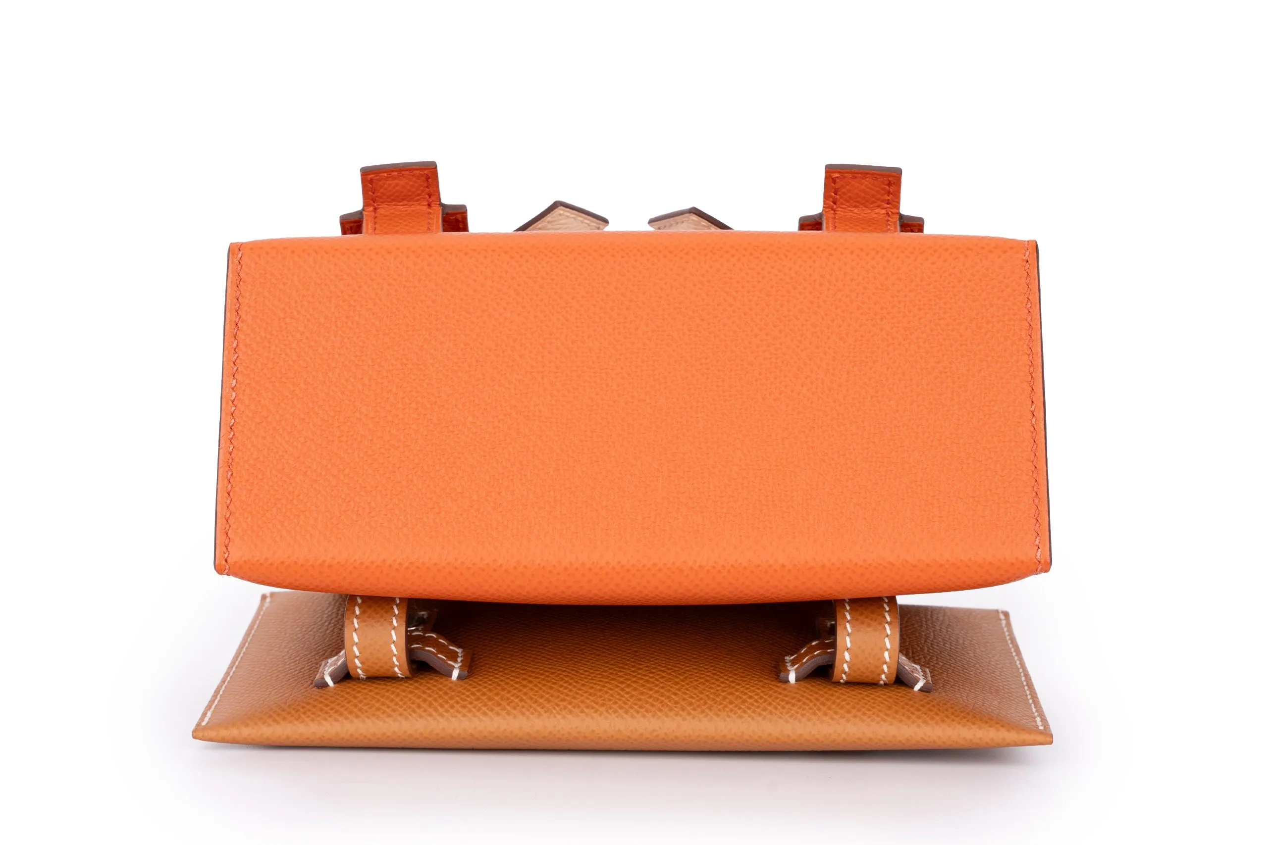 Hermès Kelly Picto Doll Epsom Terre Beteau/Gold PHW