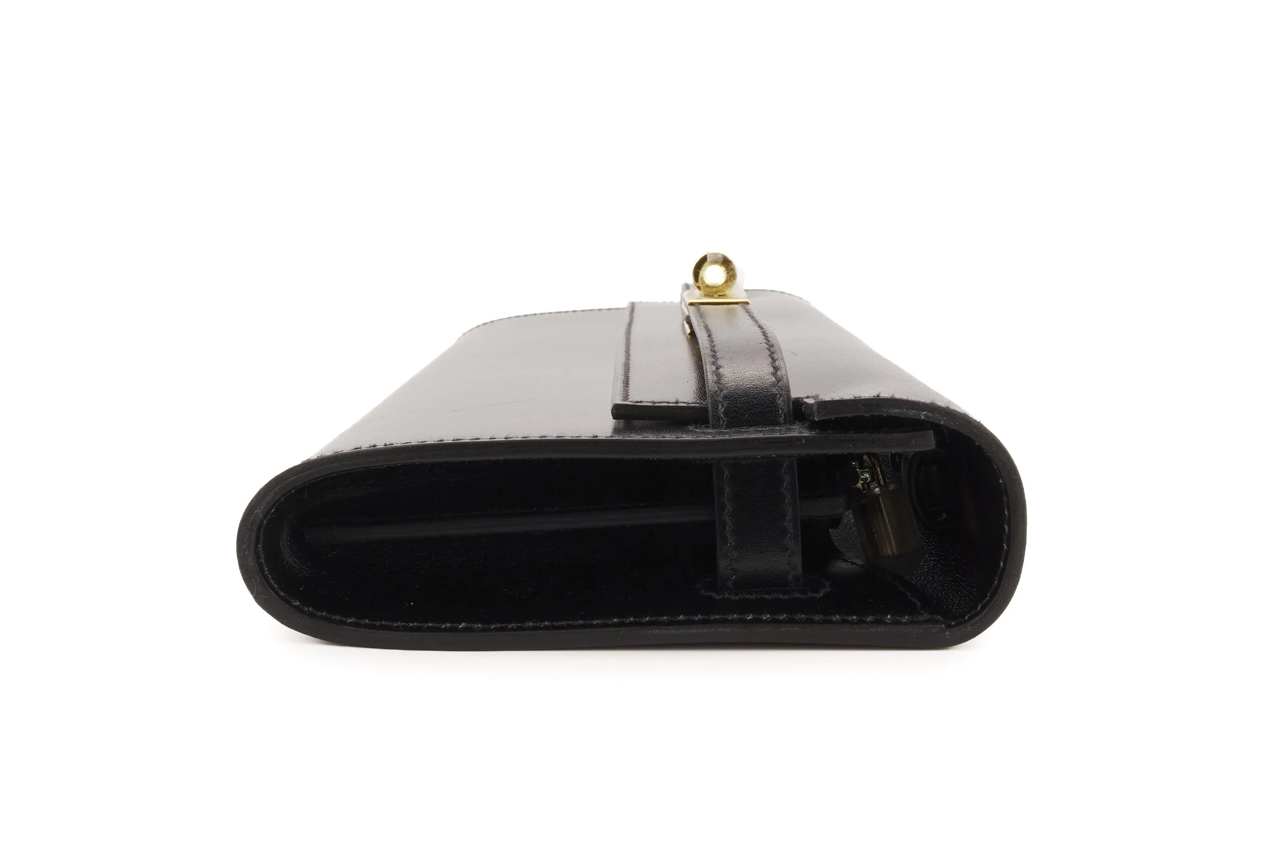 Hermès Kelly To Go Rock Box Black GHW