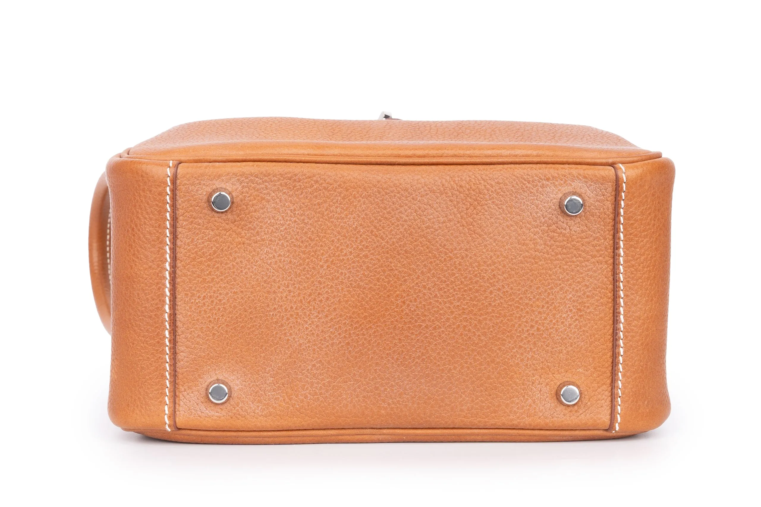 Hermès Mini Lindy Barenia Fbg Calfskin PHW