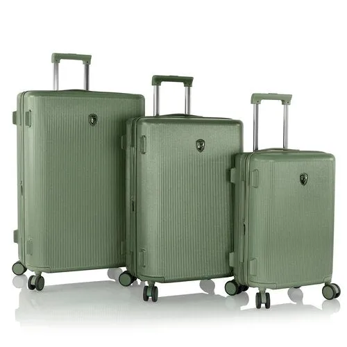 Heys Earth Tones 3Pc Spinner Set