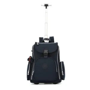 Kipling Luggage Alcatraz Wheeled Backpack with Laptop Protection, True Blue, One Size