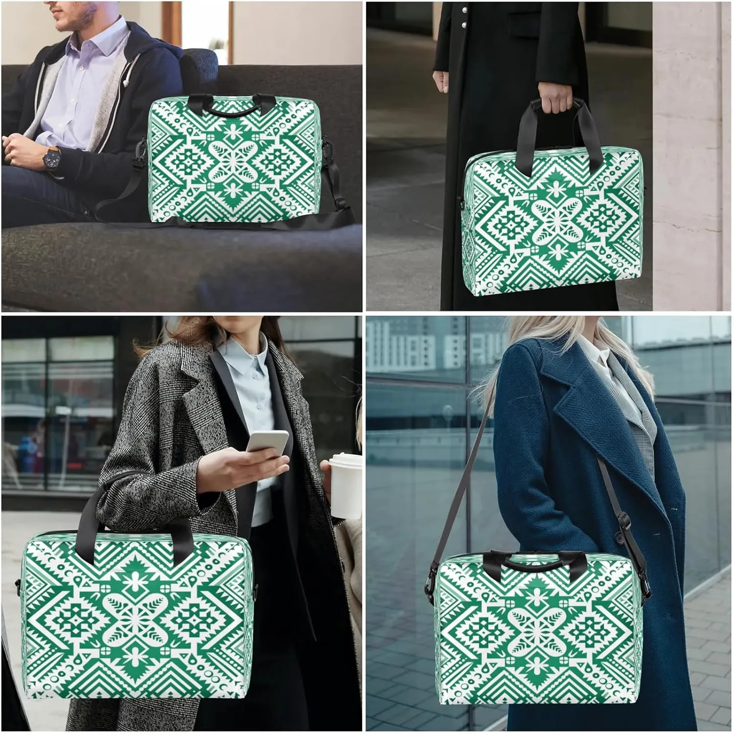 Laptop Carrying Case, Laptop and Tablet, Sleek Design, Water-Repellent Fabric, Business Casual, Casual Toploader