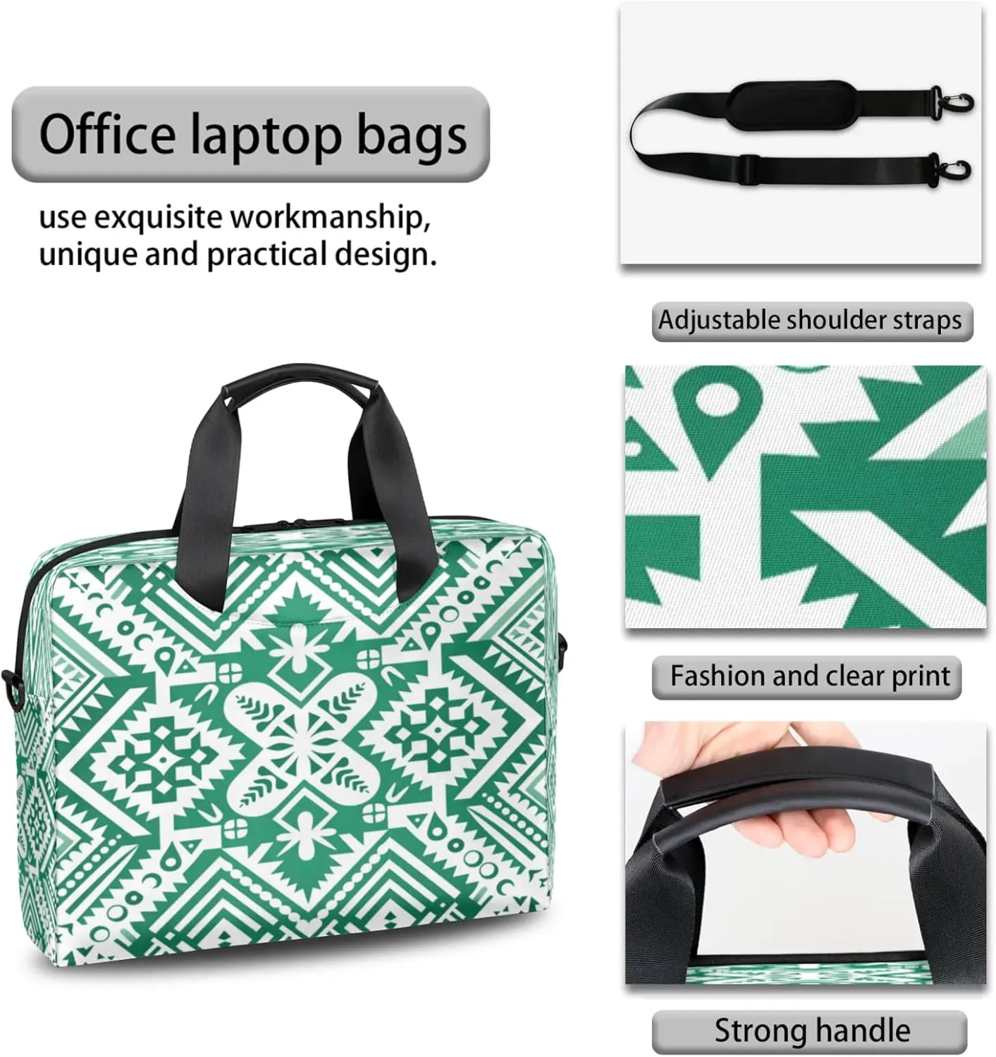 Laptop Carrying Case, Laptop and Tablet, Sleek Design, Water-Repellent Fabric, Business Casual, Casual Toploader