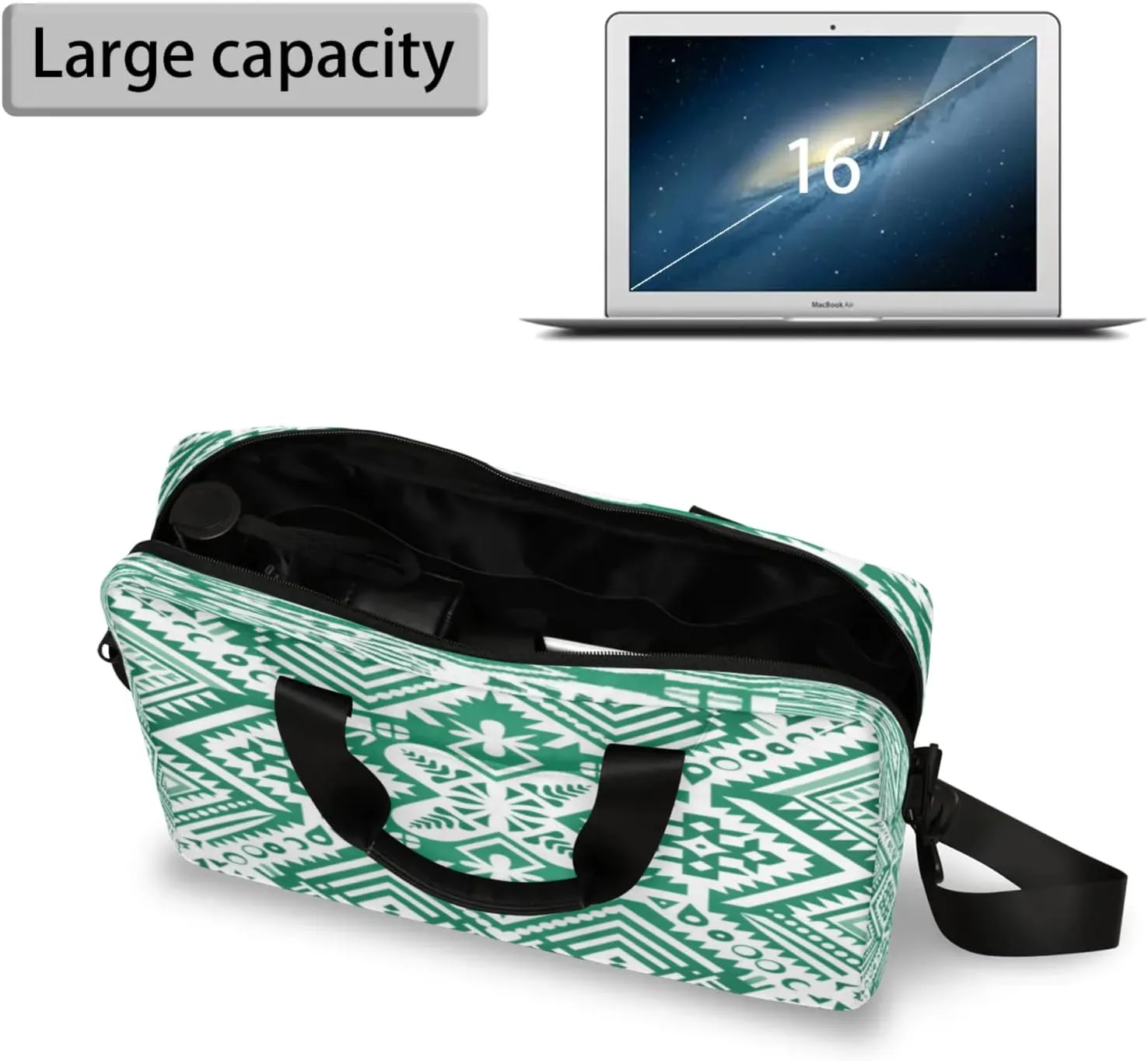 Laptop Carrying Case, Laptop and Tablet, Sleek Design, Water-Repellent Fabric, Business Casual, Casual Toploader