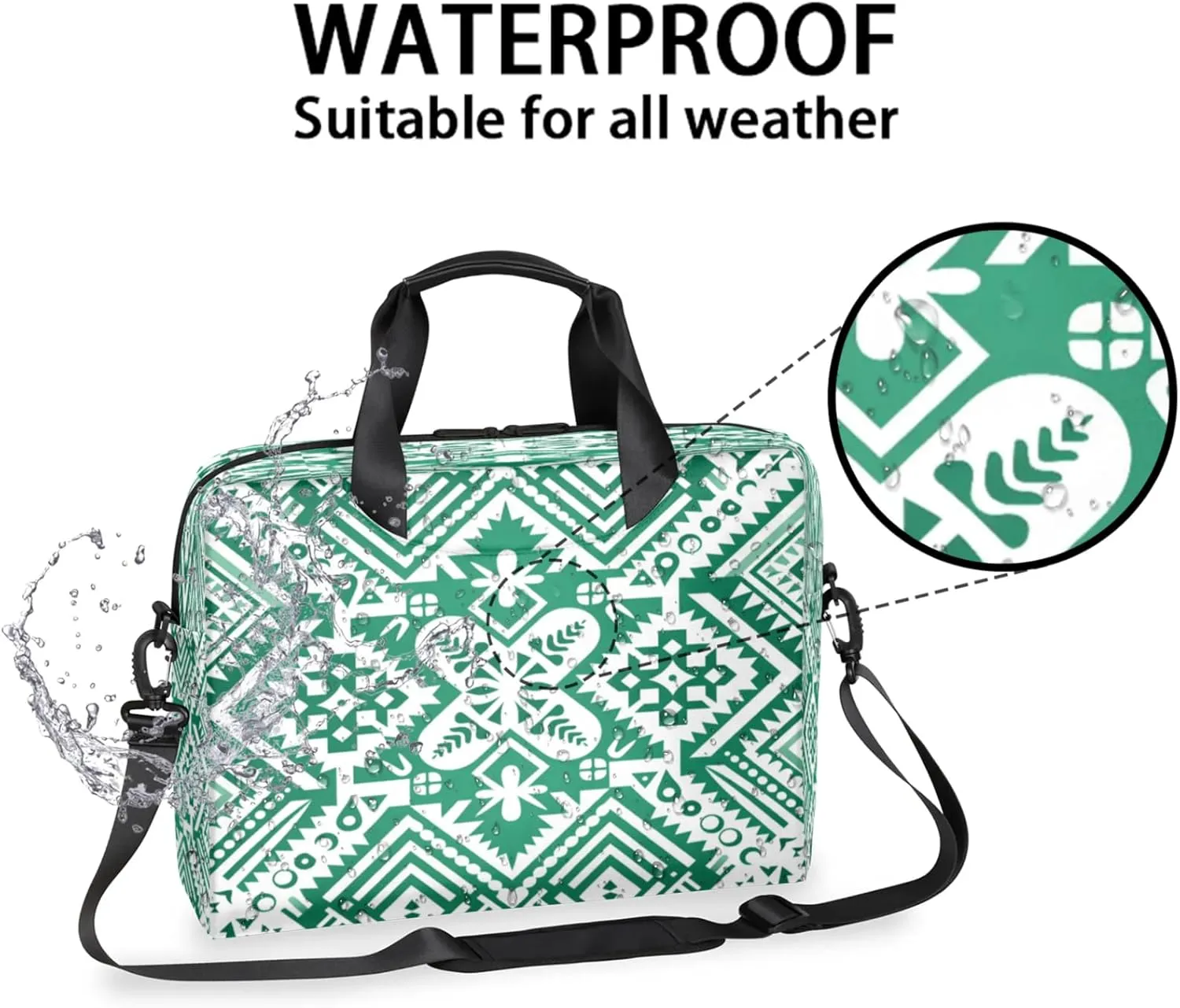 Laptop Carrying Case, Laptop and Tablet, Sleek Design, Water-Repellent Fabric, Business Casual, Casual Toploader