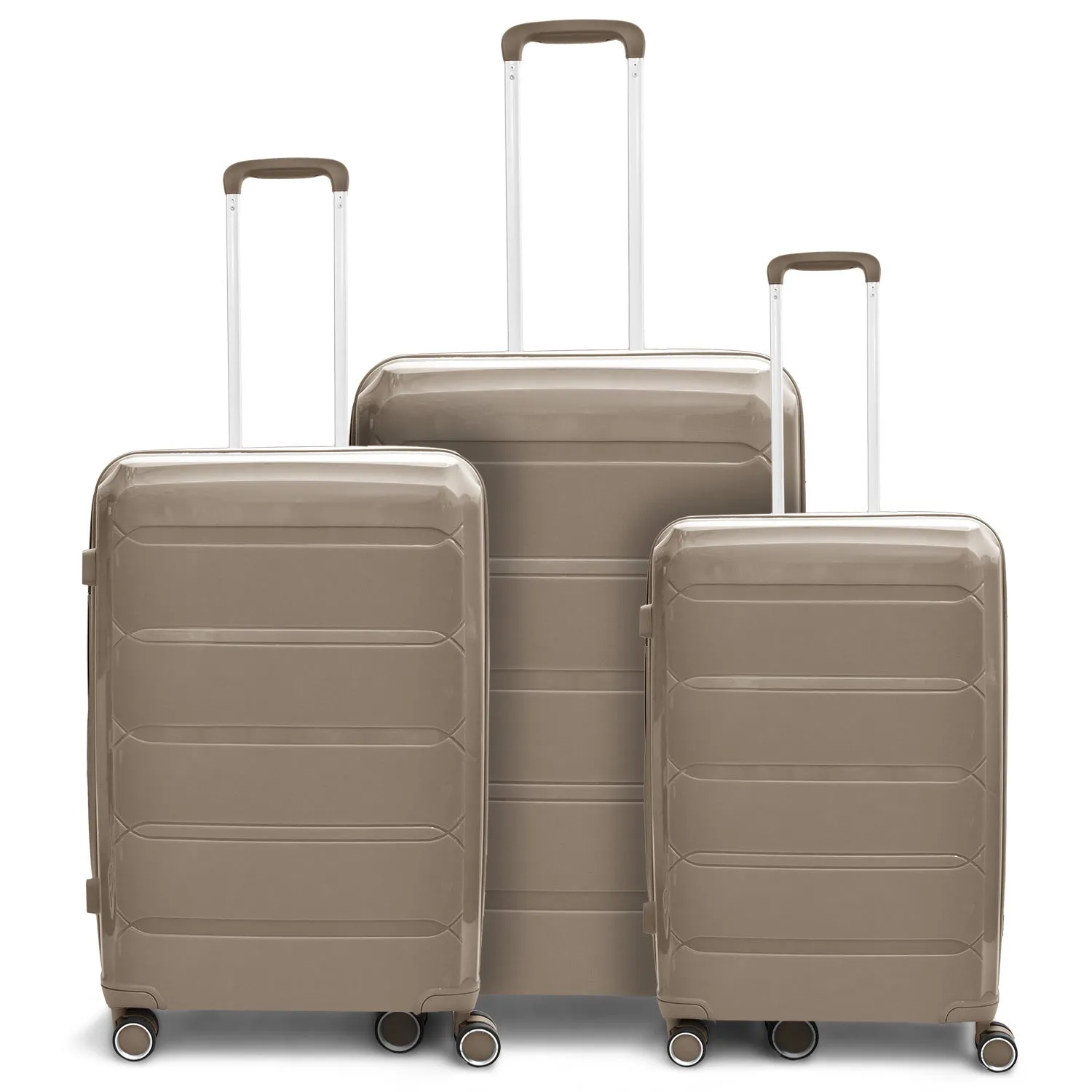 Litevoyage Elite Expandable Pp Luggage Set 22/26/30"