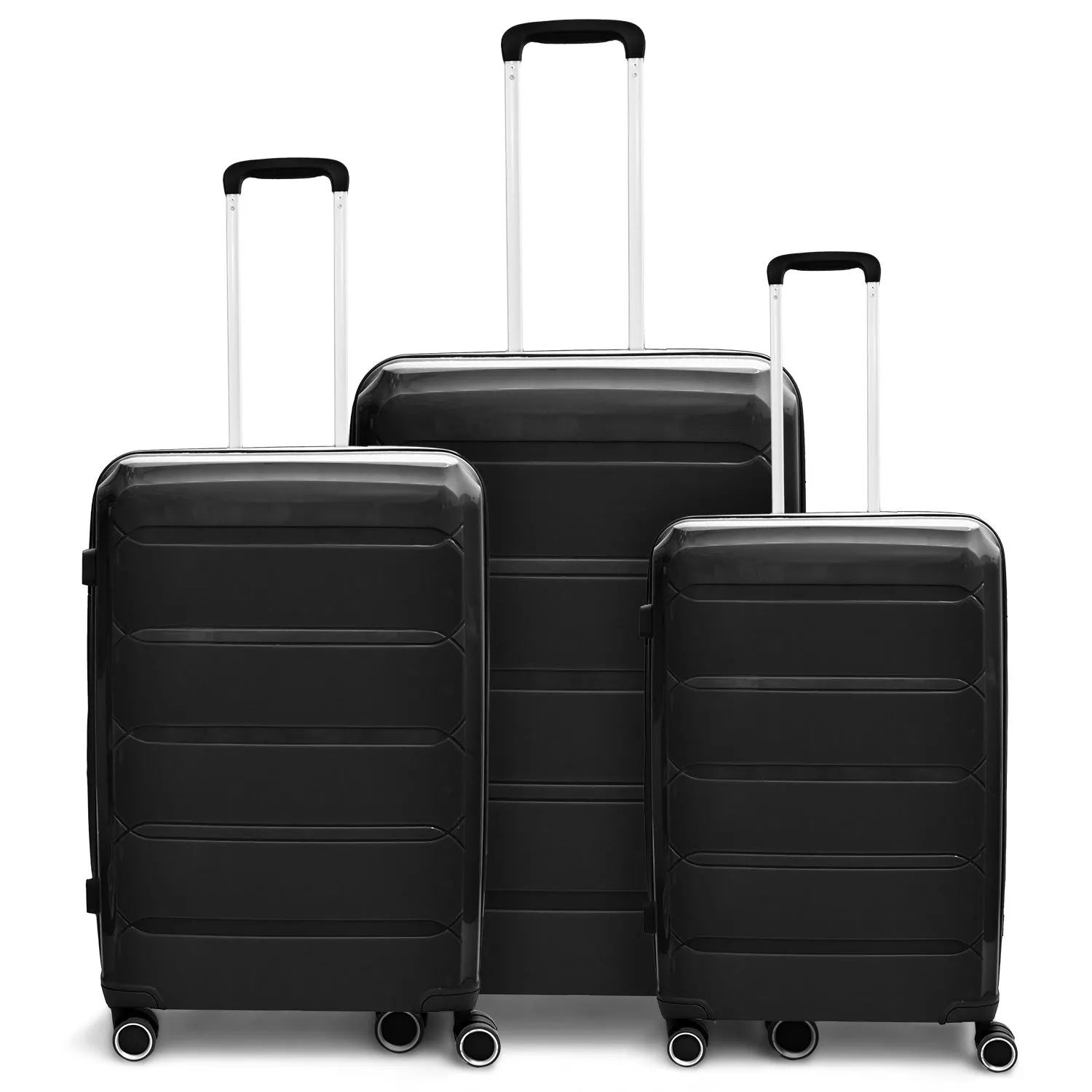 Litevoyage Elite Expandable Pp Luggage Set 22/26/30"