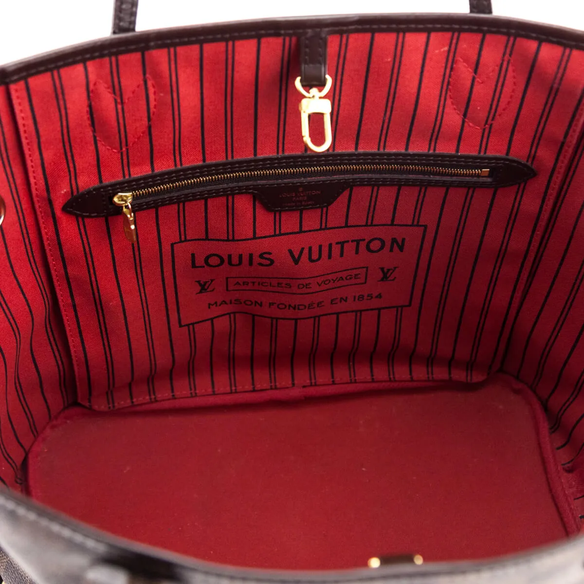 Louis Vuitton Damier Ebene Neverfull MM