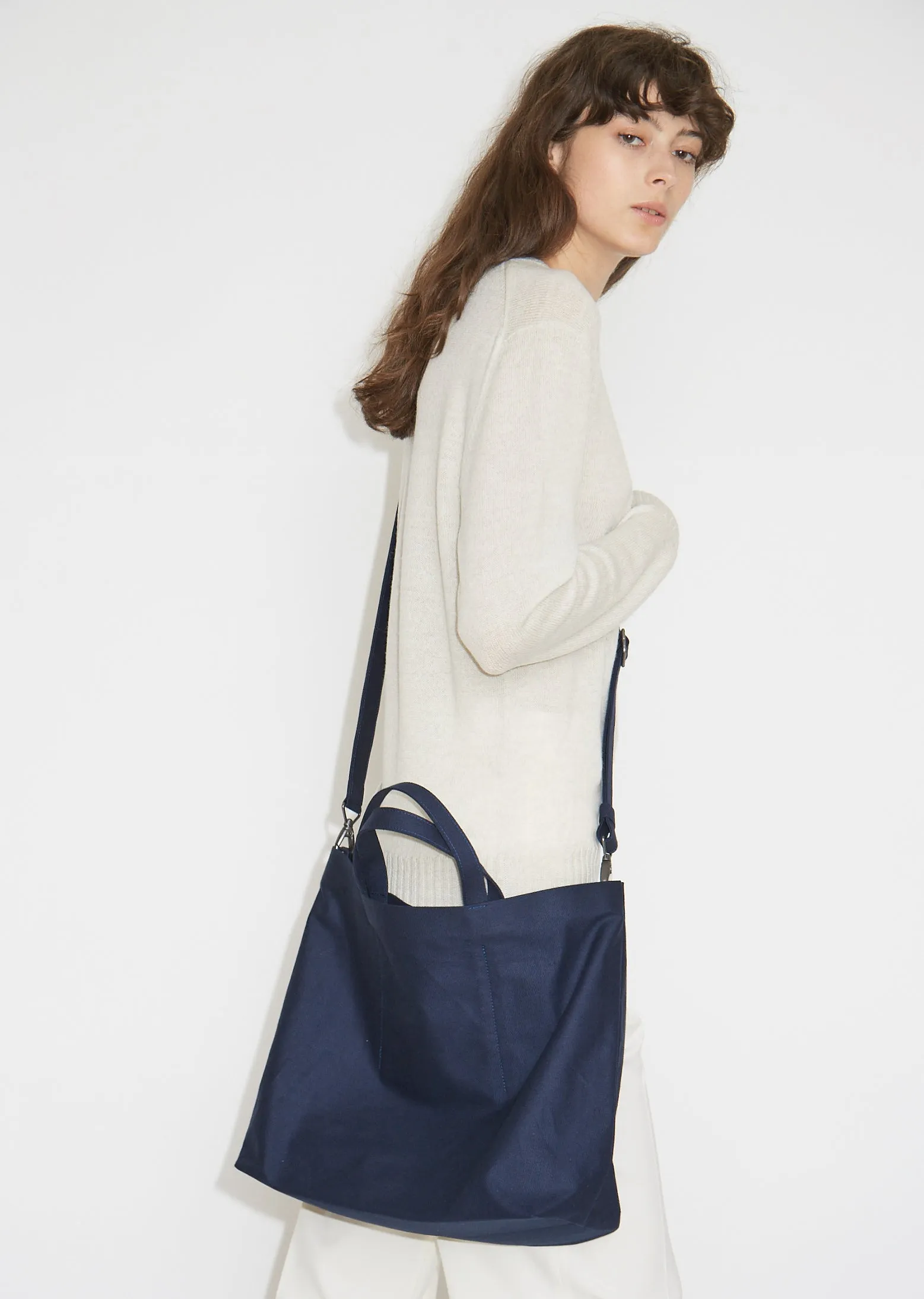 Medium Cotton Canvas Tote