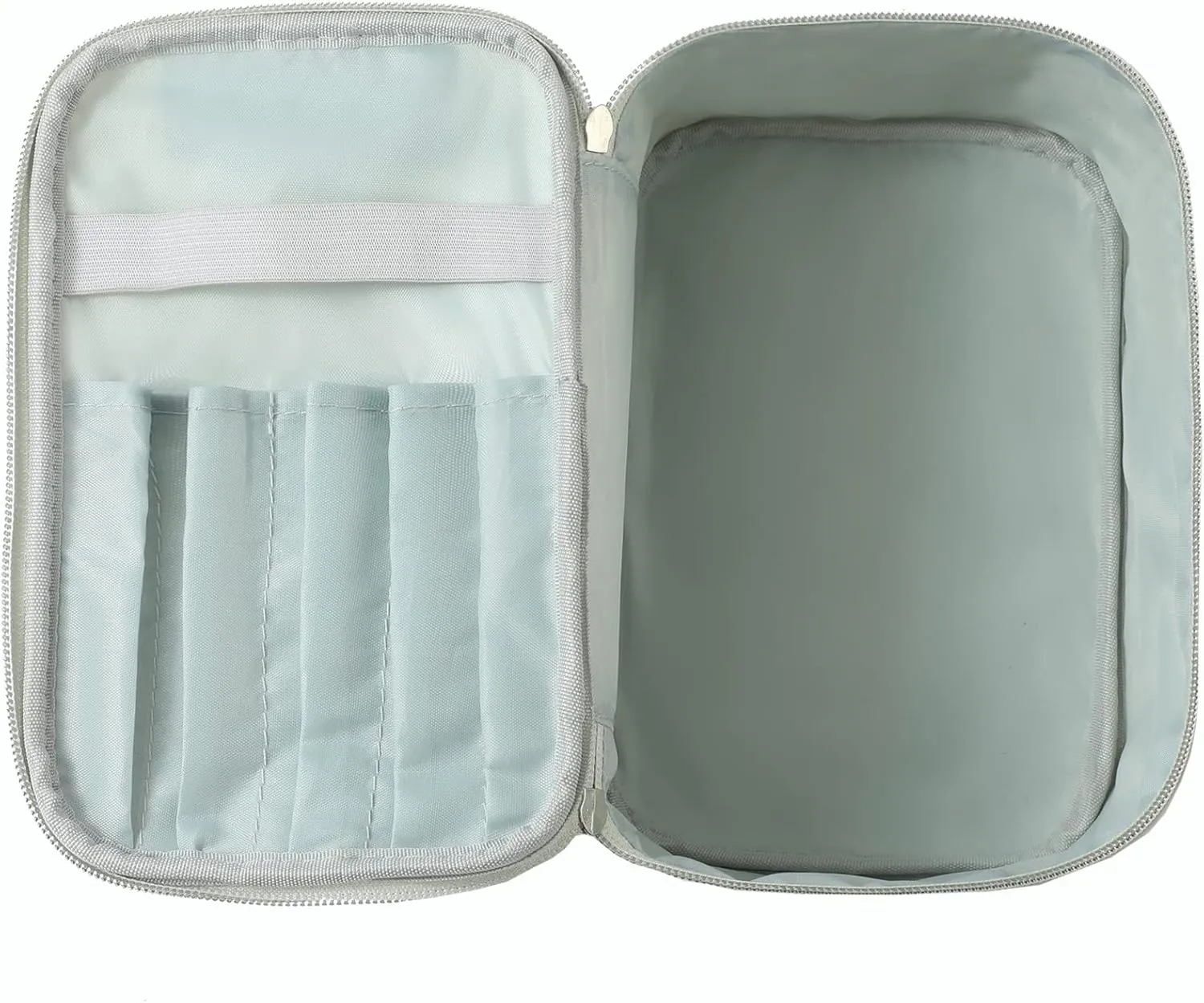 Meiyuuo Makeup Bag Cosmetic Bags for Women Ladies Zipper Pouch Makeup Organizer PU Leather Waterproof