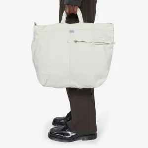 Mile 2-Way Tote Bag White (L)