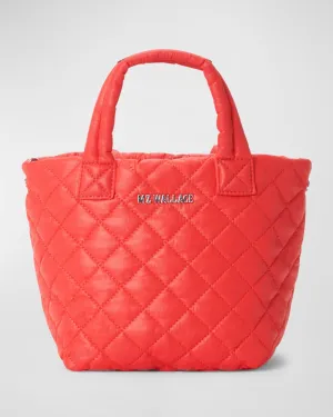 MMicro Quilted Crossbody Tote Bag