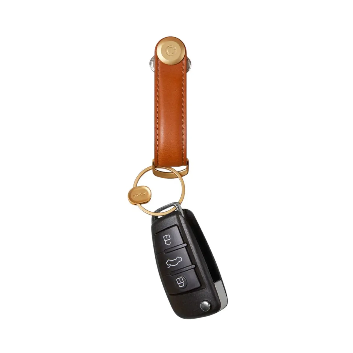 Orbitkey Key Ring V2 Gift Set Cognac/Tan