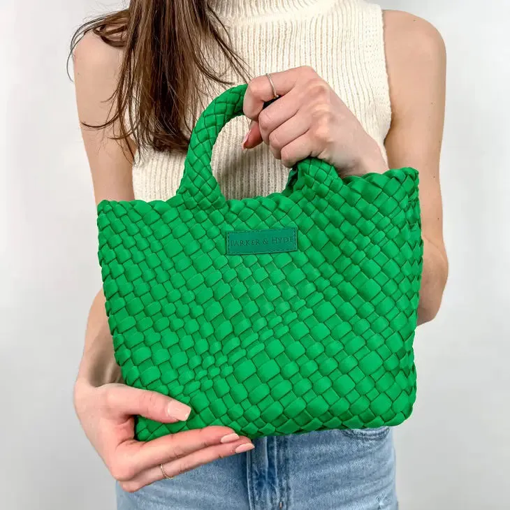 PARKER AND HYDE - MINI WOVEN TOTE BAG