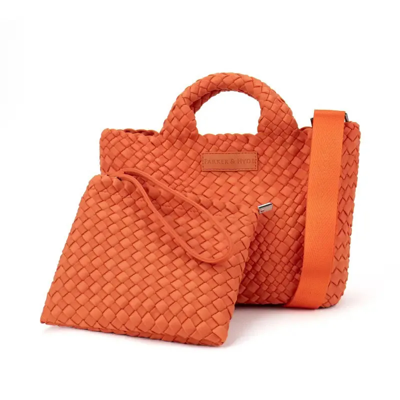 PARKER AND HYDE - MINI WOVEN TOTE BAG