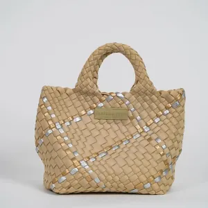 PARKER AND HYDE - MINI WOVEN TOTE BAG