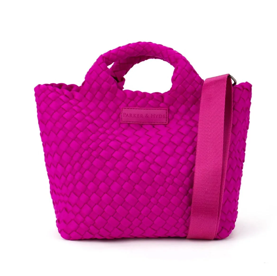 PARKER AND HYDE - MINI WOVEN TOTE BAG