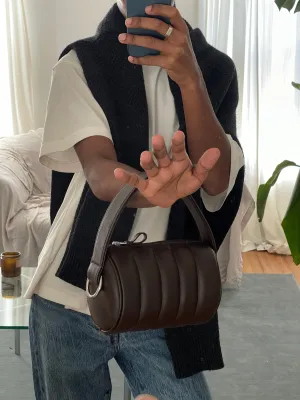 Quilted Mini Duffle Bag • Grizzly