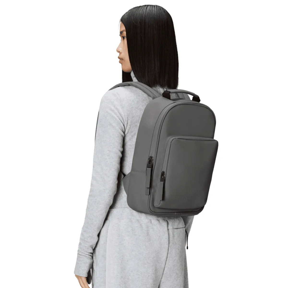 Rains Book Daypack in Grey