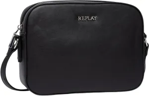 Replay Women's Shoulder Bag Small, Black 098, Einheitsgre