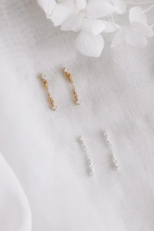 Rowena - Sterling Silver Stud Earrings