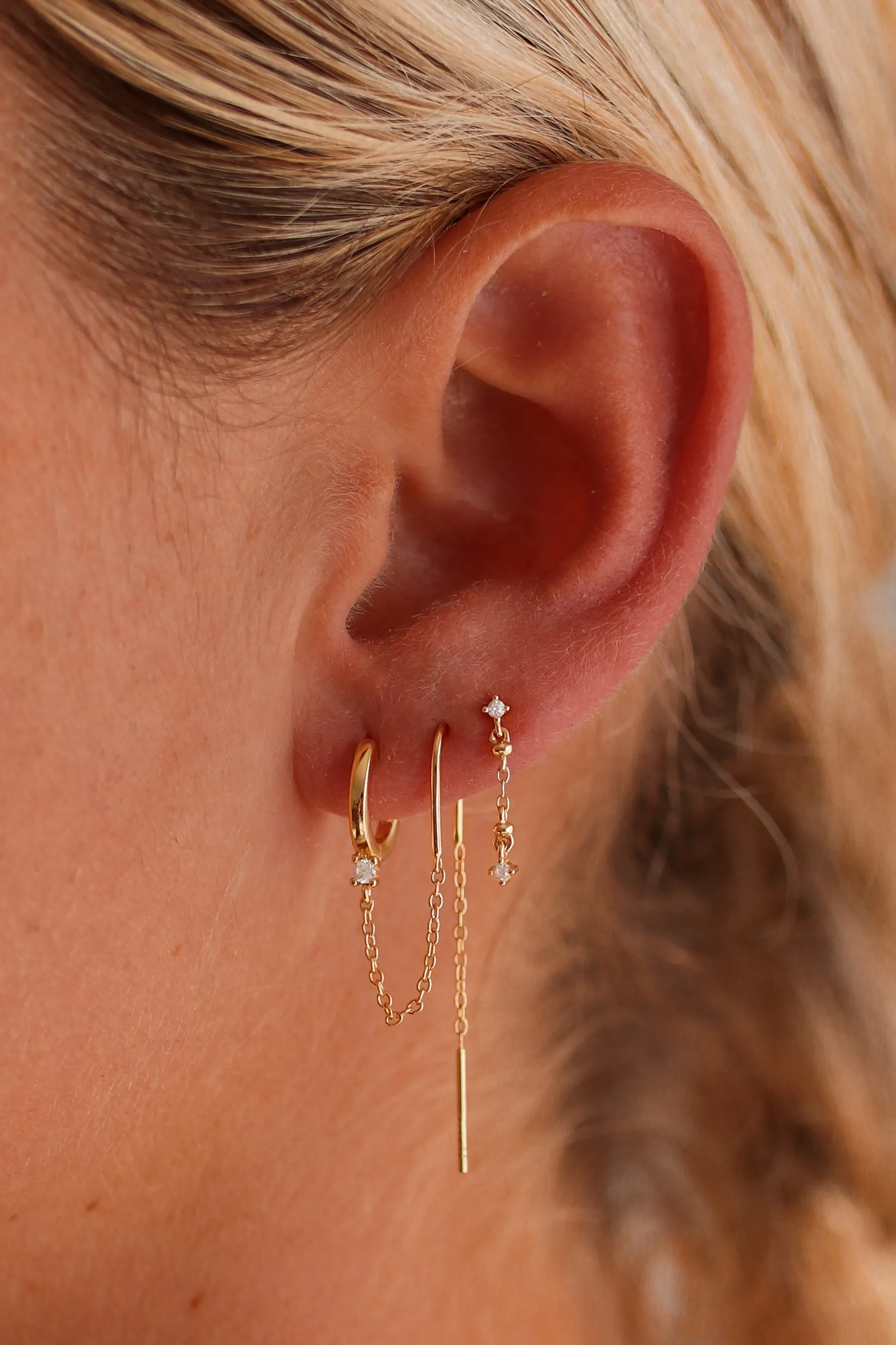 Rowena - Sterling Silver Stud Earrings