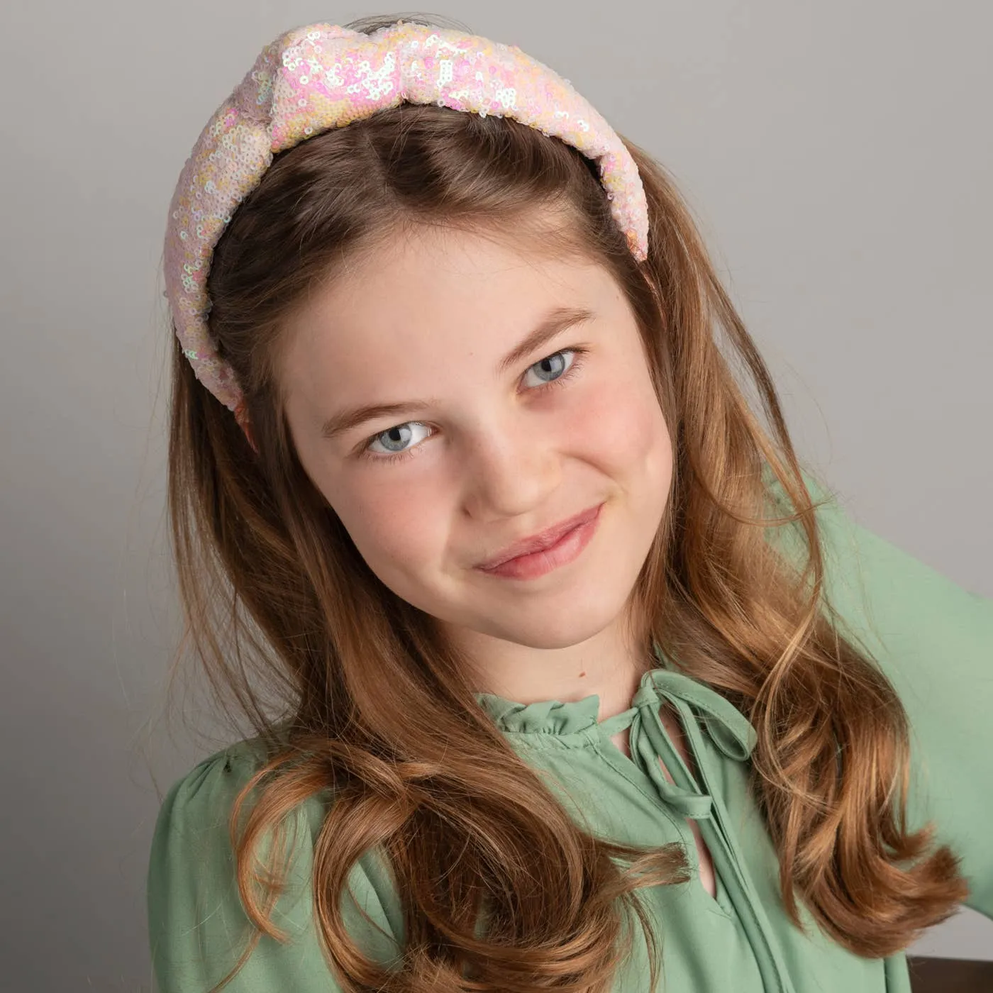 Sequin Knot Headband