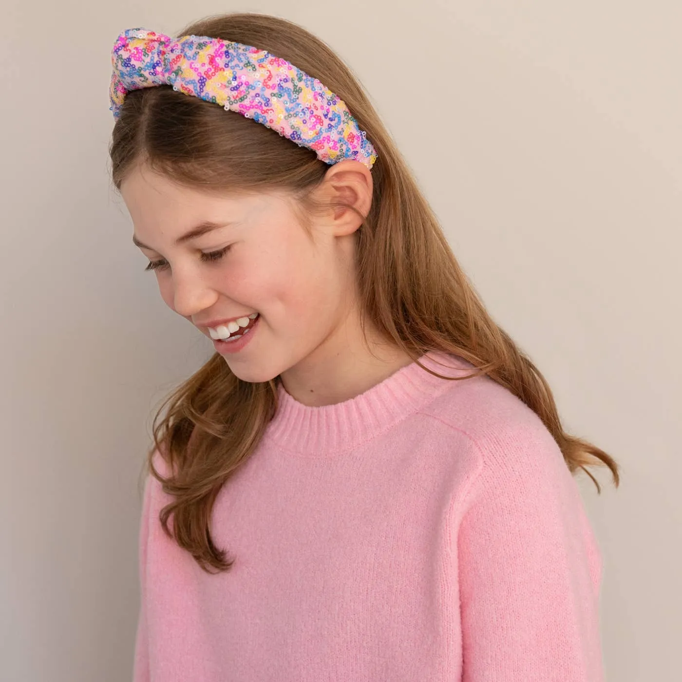 Sequin Knot Headband