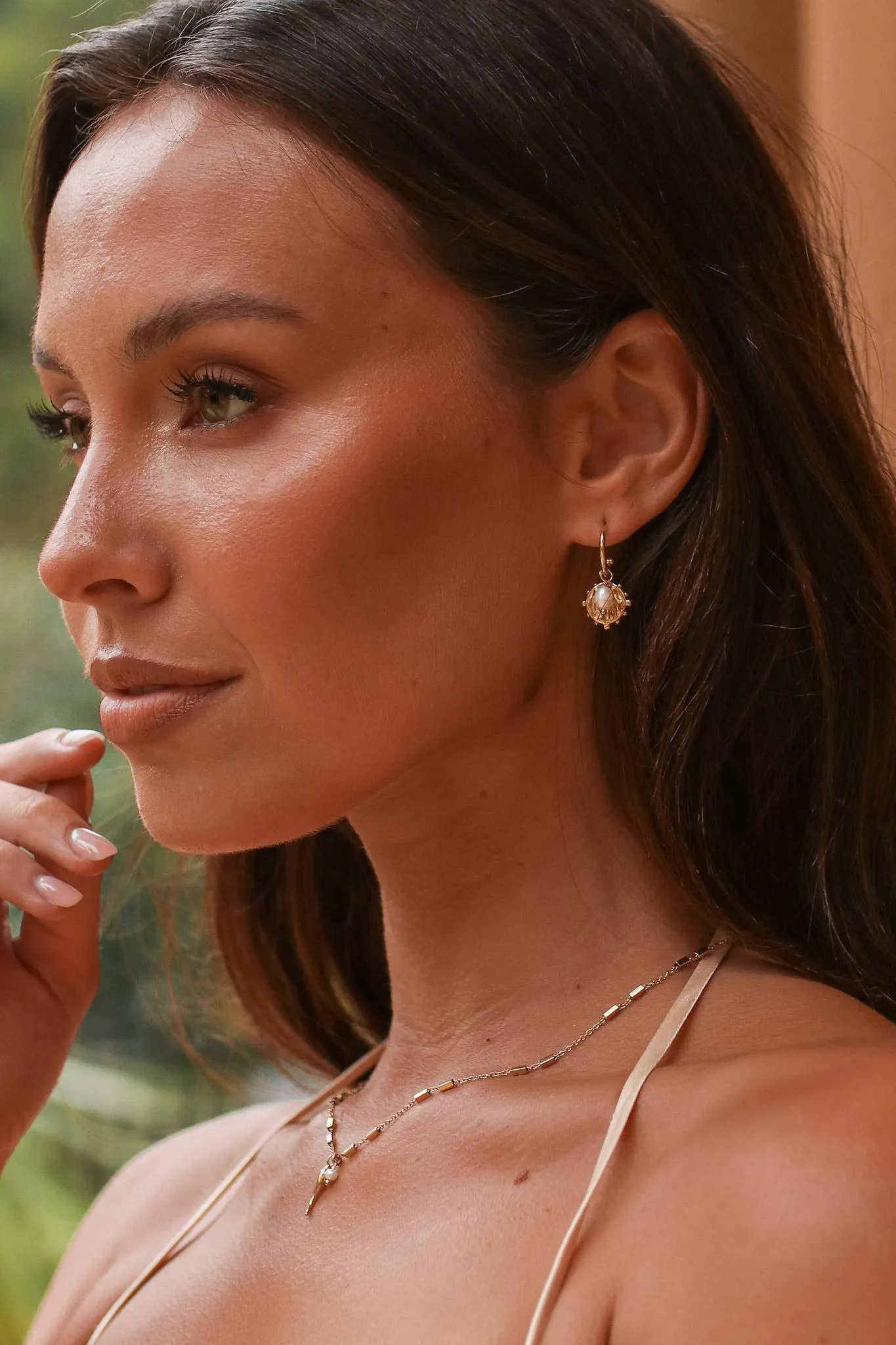 Shannon - Stainless Steel Hoop Earrings