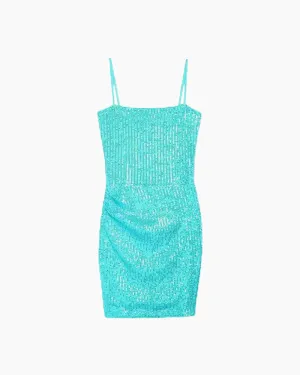 Sleeveless Sequin Bodycon Dress