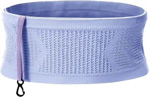 Slim Running Belt, Hidden Running Belt Fanny Pack for Men Women, Travel Running Waist Belt for Money and Passport (Purple, X-Small)