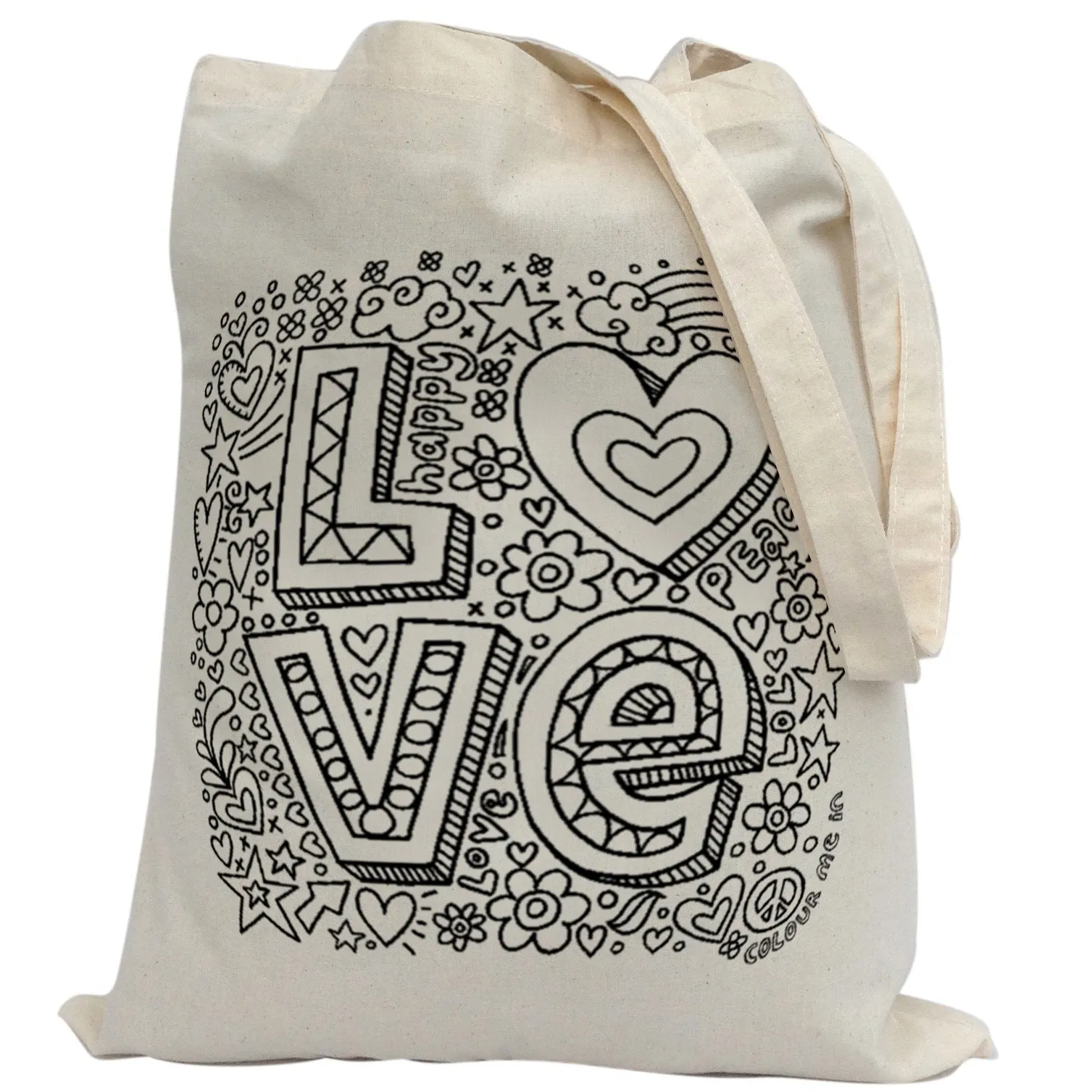 Tote Bag Colour Me In Love