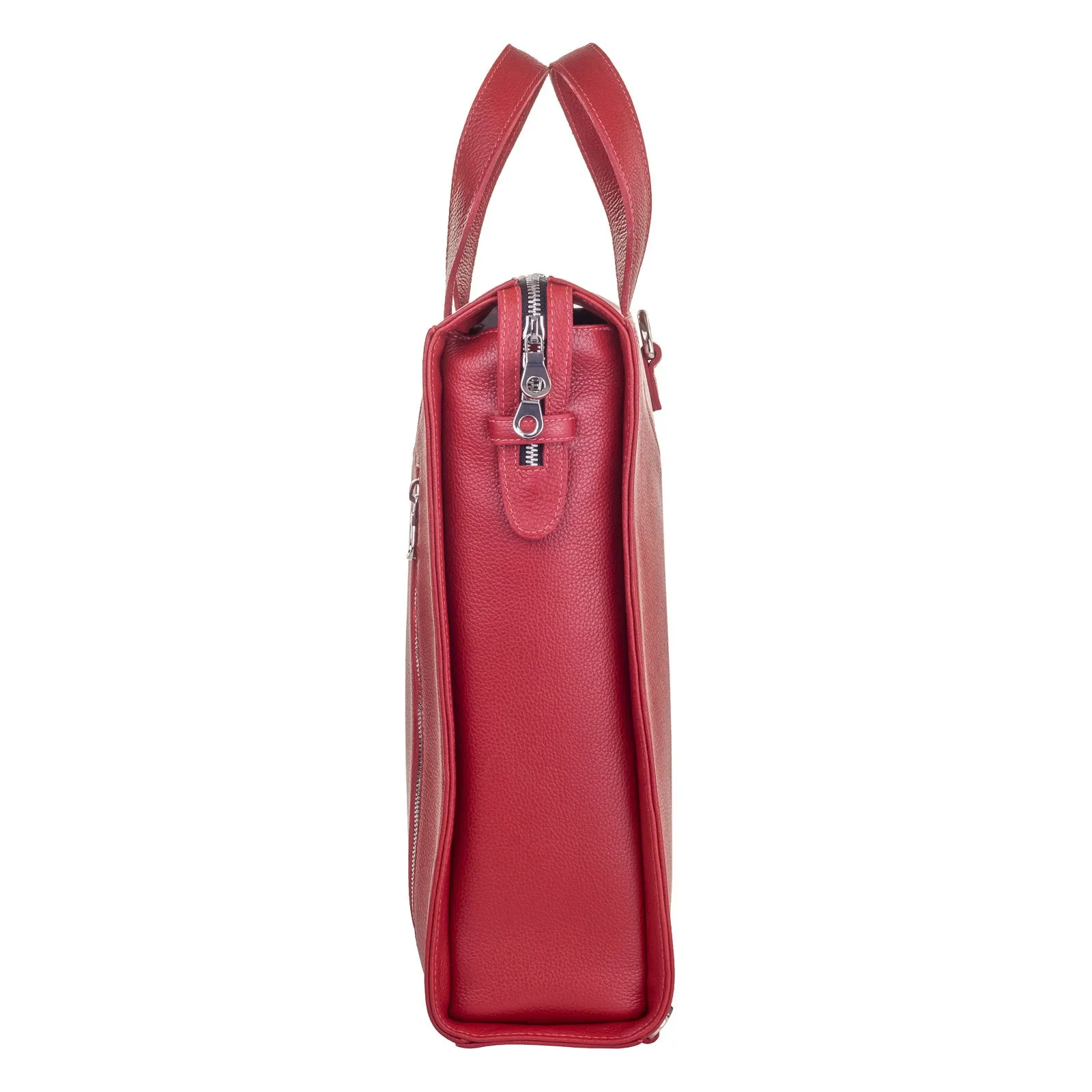 Tote Style Backpack - Red Pebble