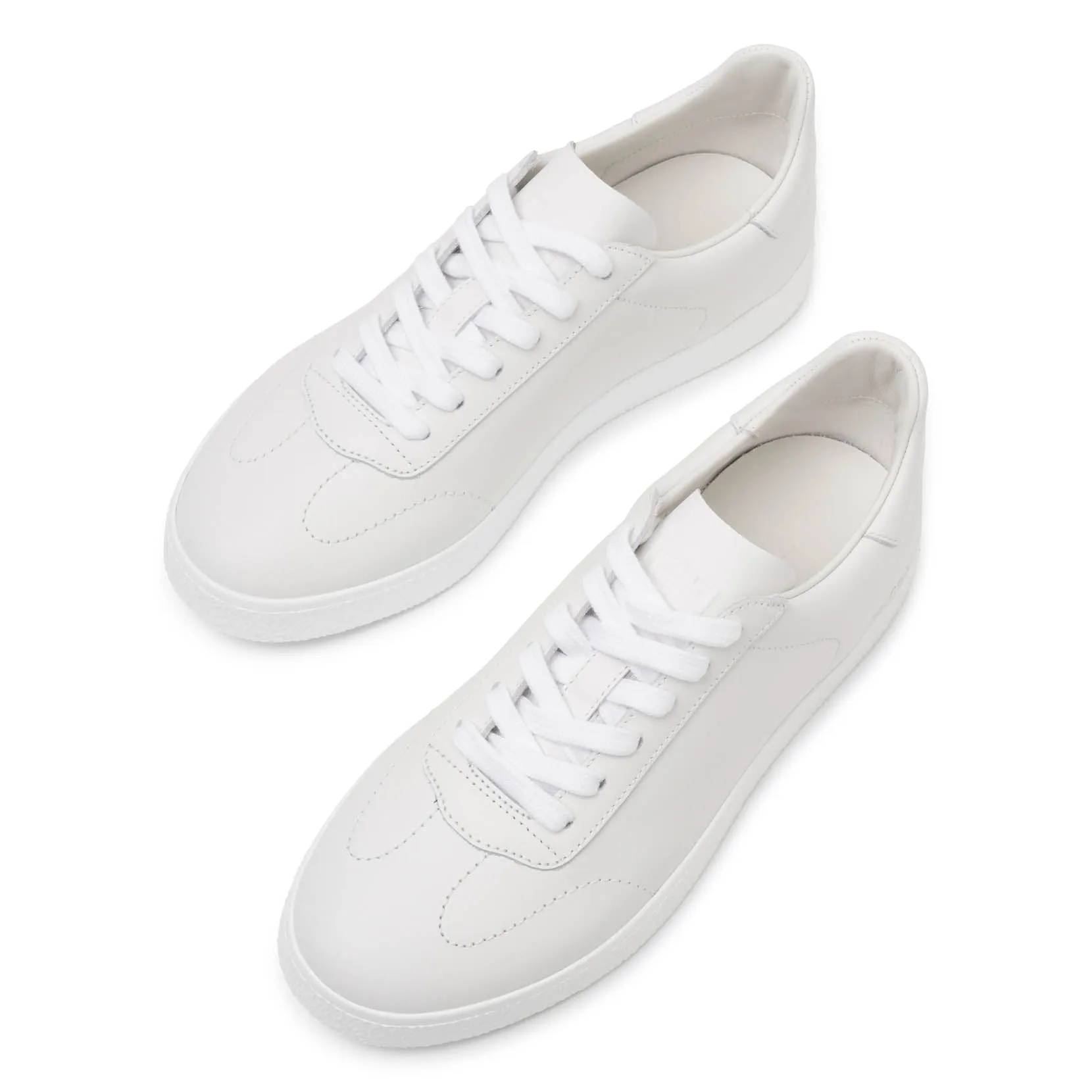 Town low-top white sneakers
