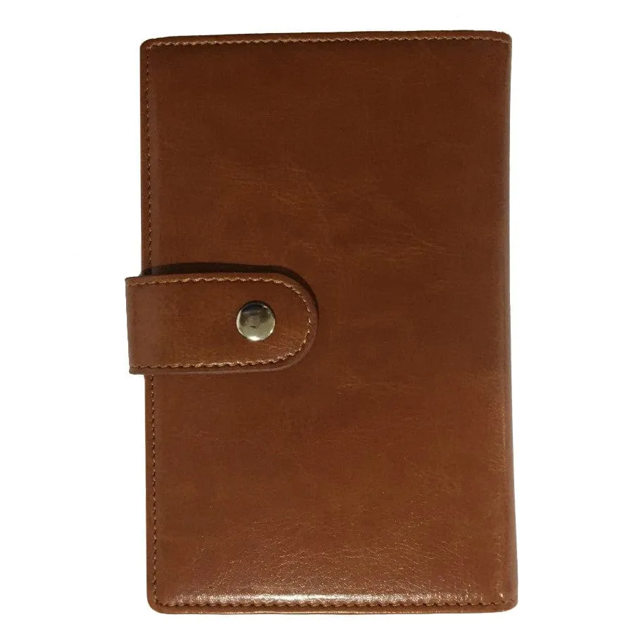 VistaShops Unisex Passport Wallet with RFID Safe Lock