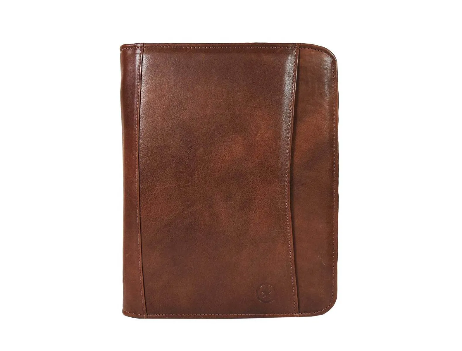 Vittoria Leather Organizer - Chestnut