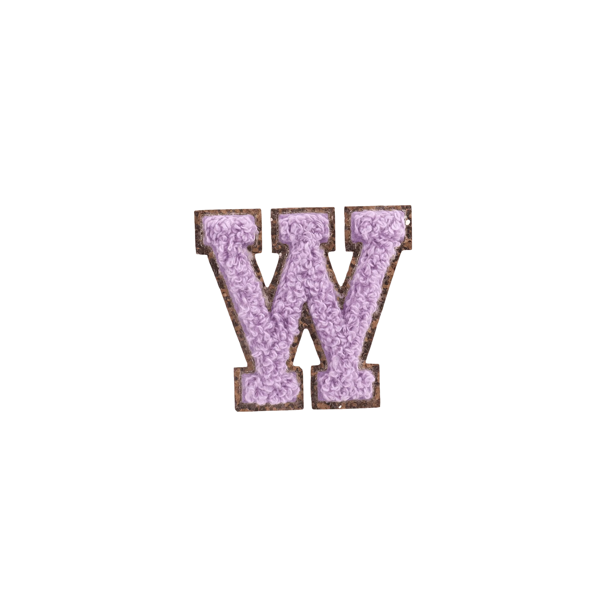 W Letter Patches