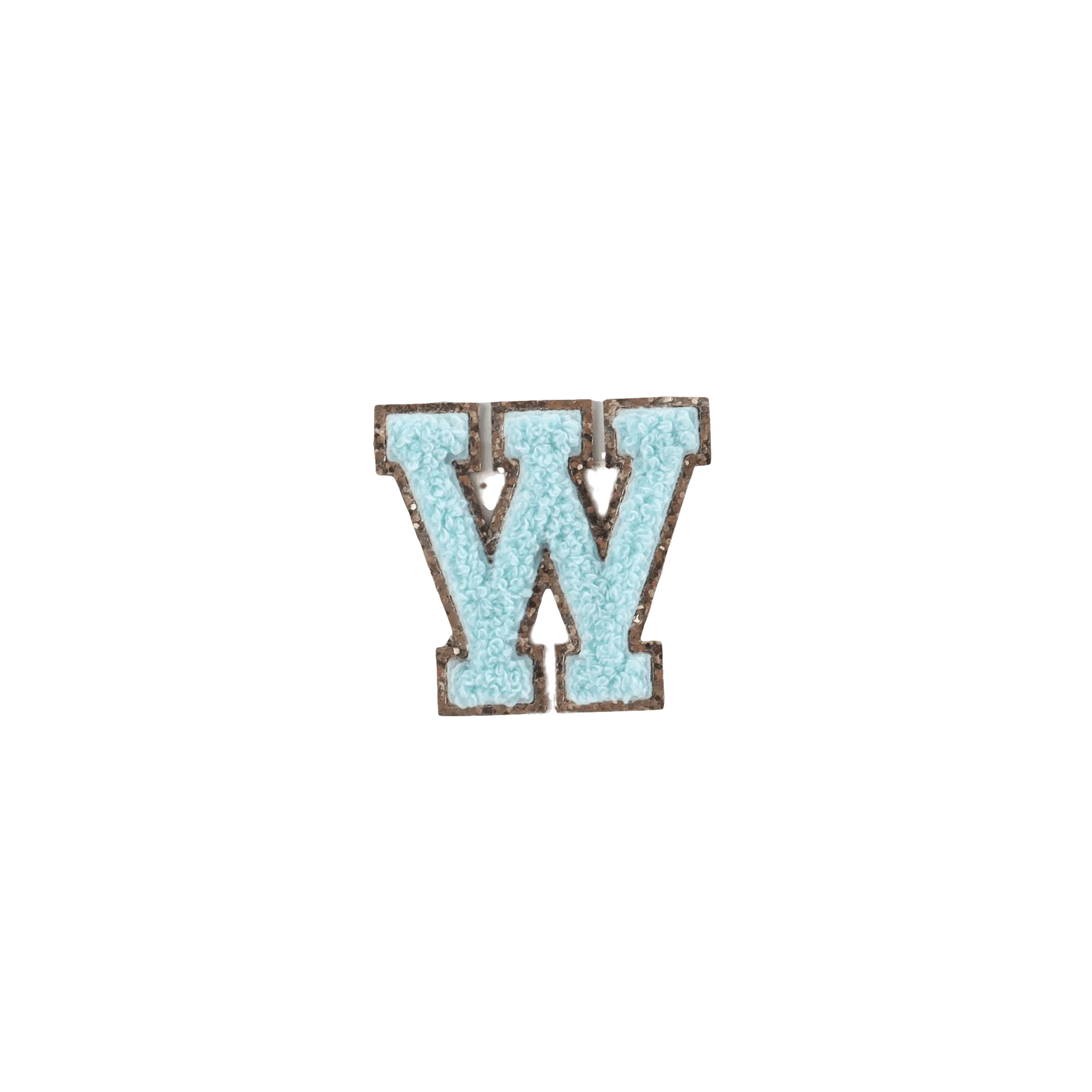 W Letter Patches
