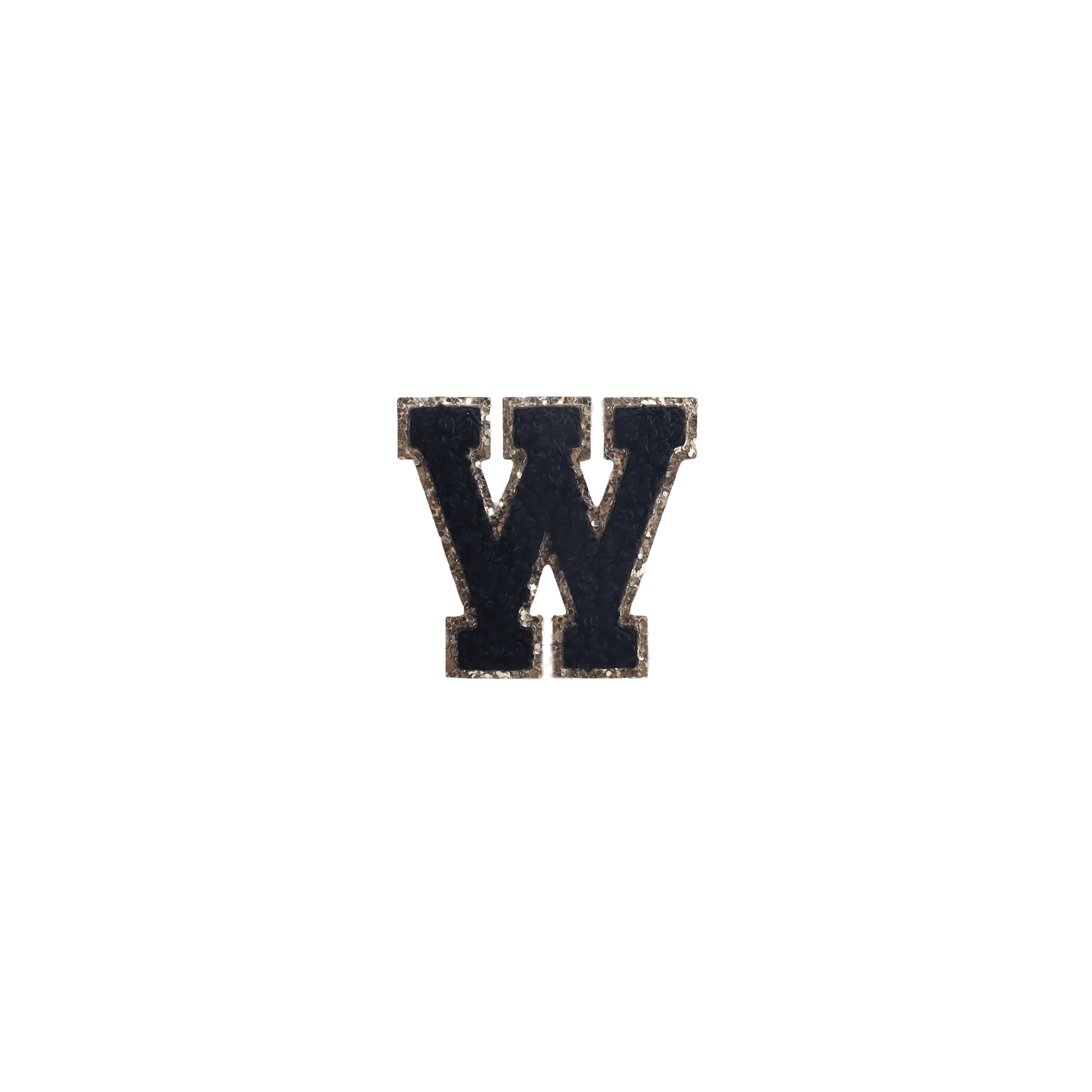 W Letter Patches