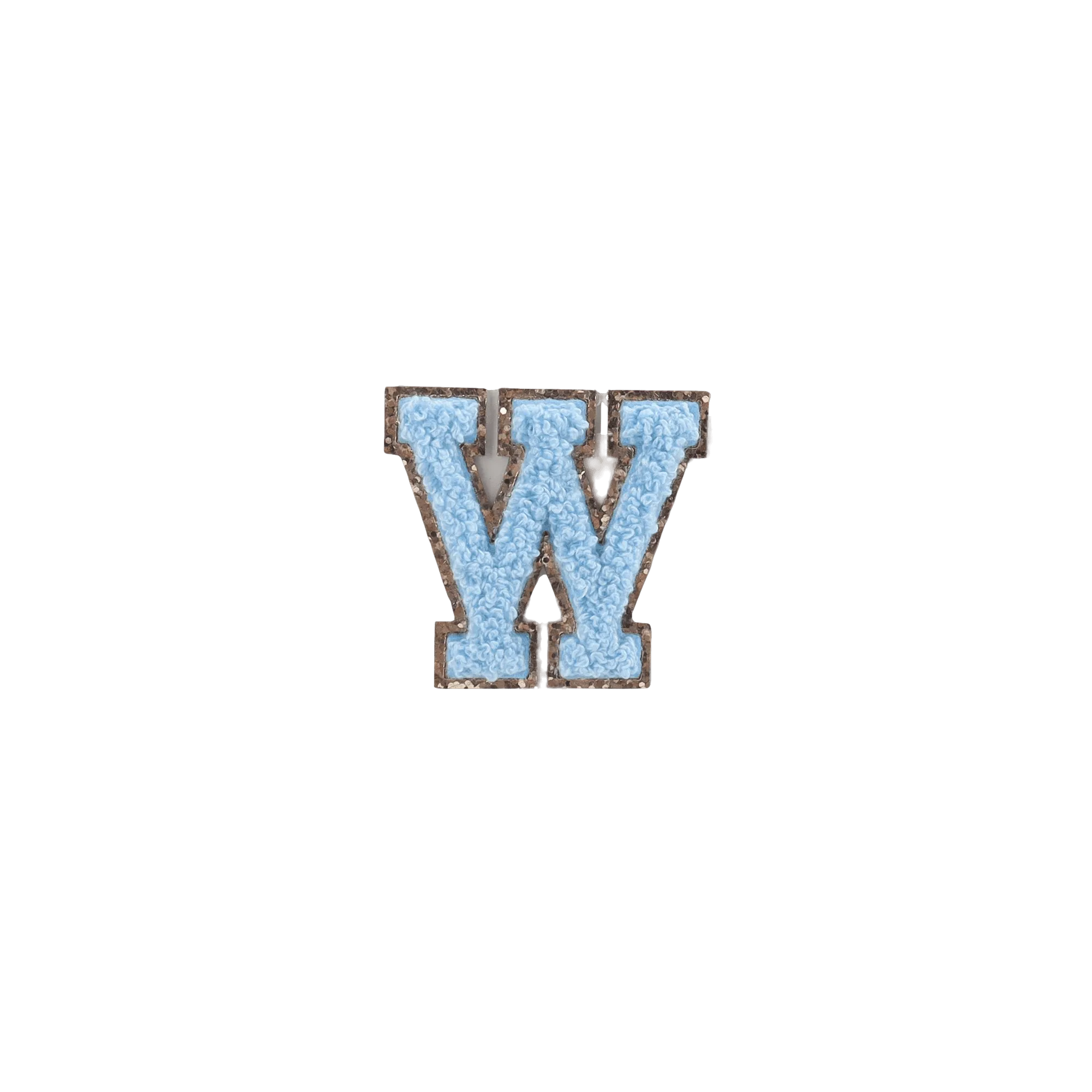 W Letter Patches