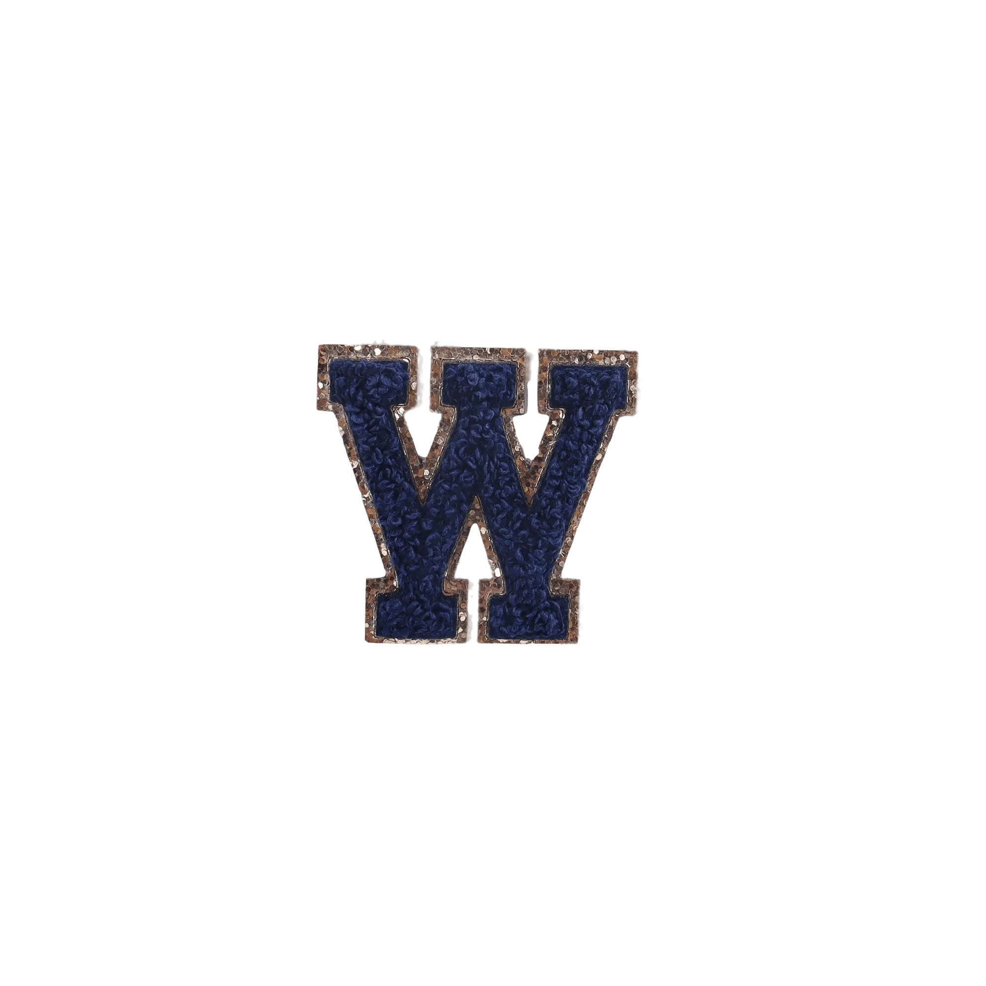 W Letter Patches